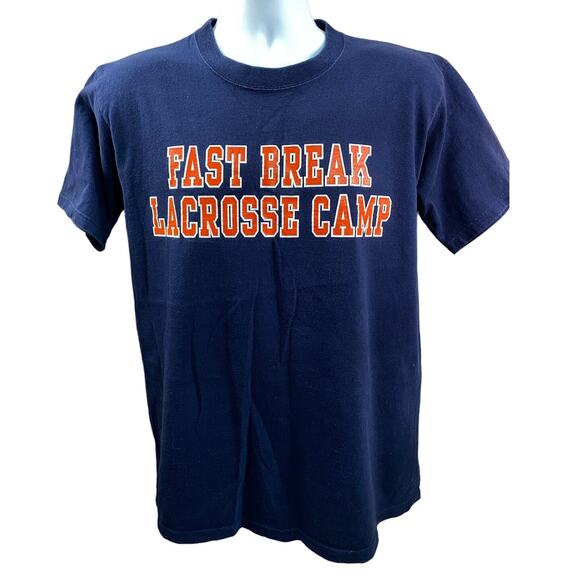 Vintage SOFFES Syracuse Orange Fast Break Game Lacrosse shirt Men's M - Picture 1 of 9